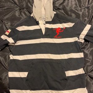 Vintage Rugby Hoodie by Ralph Lauren